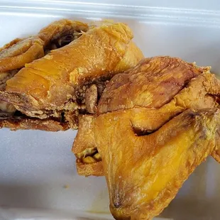Half - Fried chicken