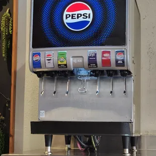 Ugh. They have Pepsi now. Oh well...