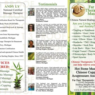 About Andy Ly's Services and Client Testimonials