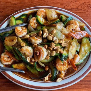 Kung Pao Prawns