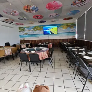 More dining space