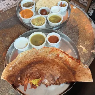 Mysore Masala Dosa Lunch