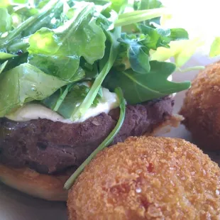 India w/ Small Spicy Risotto Ball