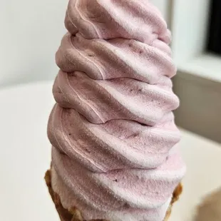 Vanilla with strawberry and banana