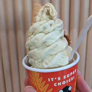 Apricot matcha