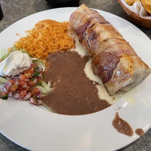 The "Far West" burrito.