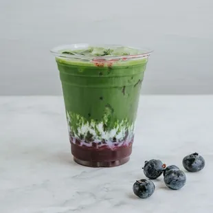 Blueberry Matcha