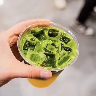 Mango Matcha Tonic