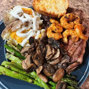 a plate of food