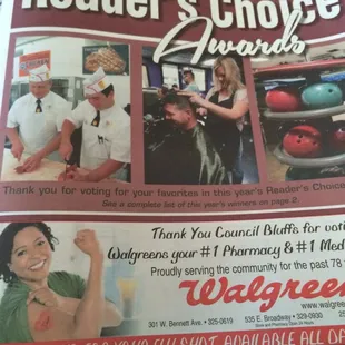 Voted #1 meat dept. in Council Bluffs.