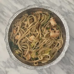 TAGLIOLINI GAMBERETTI, light and flavorful.