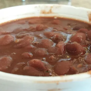 BBQ beans.