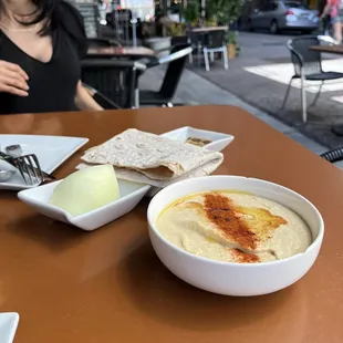 Hummus appetizer
