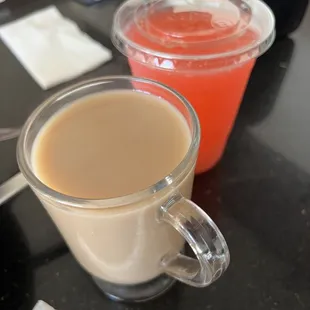 Somalian tea/hot &amp; Mixed watermelon drink