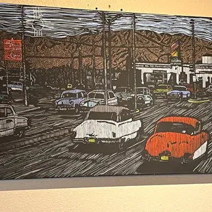 Love the local art work by Pudinhead
