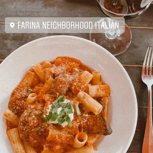 Farina&apos;s Sunday Gravy and Cabernet Sauvignon