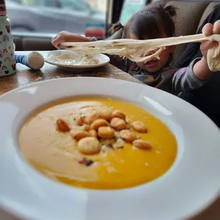 Winter Squash soup.. mmmmmm...