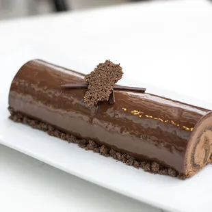 Chocolate Buche de Noel (gluten free)