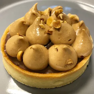 Hazelnut Milk Chocolate Tart