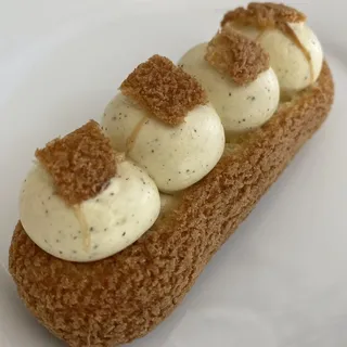 Salted Caramel Vanilla Eclair