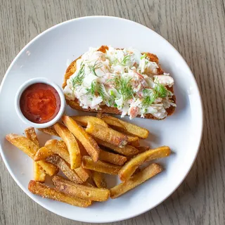 Seafood Tartine