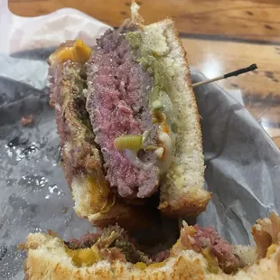 To the cook and server, this was medium rare. You be the judge and order accordingly.