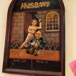 Some art on the wall