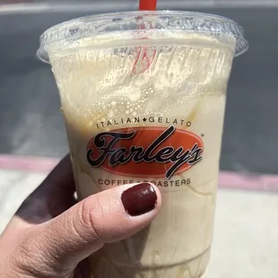 White Chocolate Frappe - no whip cause it's extra