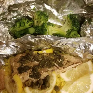 super over cooked, no quinoa, no asparagus