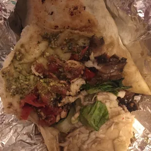 No hummus on this baby