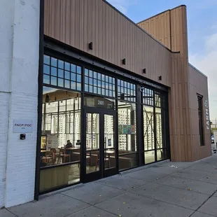 Entrance on Larimer St