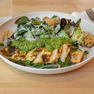 Here&apos;s the Caesar Salad