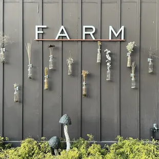 Simple beautiful signage