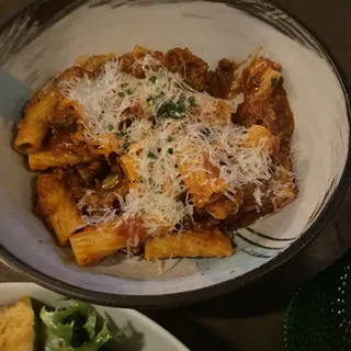 Rigatoni Bolognese