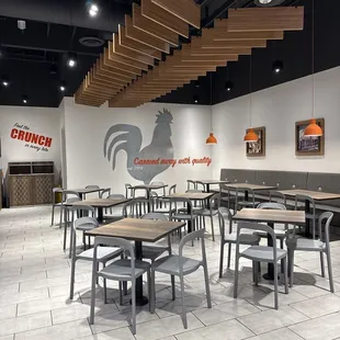 Super nice dining space