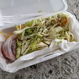 06/19/23 Clucketos - 3 Rolled Chicken Tacos, Shredded Lettuce, Cheese, Salsa