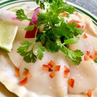 Scallop ceviche