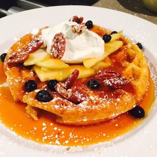 Pumpkin waffles