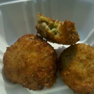 Chicken Pot Pie Fritters