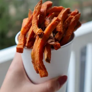 Sweet Potato Fries @tiffhuangry