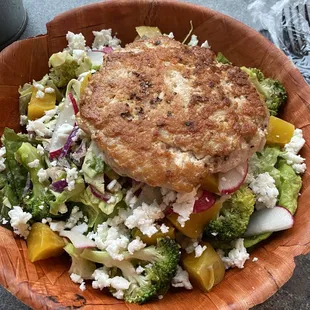 Farm Salad with Patty - Regular