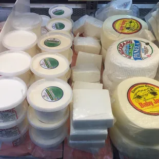 We carry a variety of cheese&apos;s and Mexican sour creams!