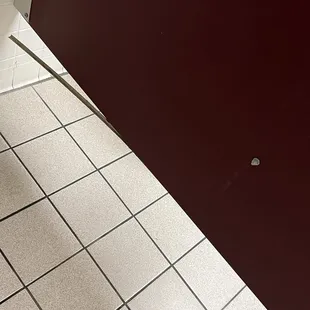 Rim of the stall peeling off...