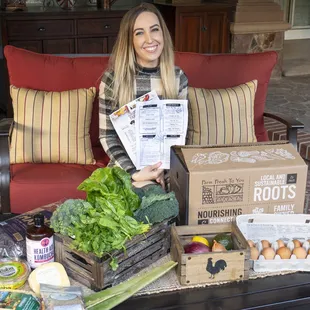 "My favorite aspect of the service is customizing my box! After selecting an organic produce box, you have the option to swap and add items"