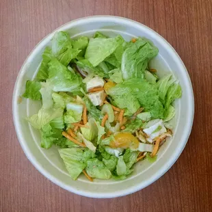 The Fillmore as a salad w/ added chicken