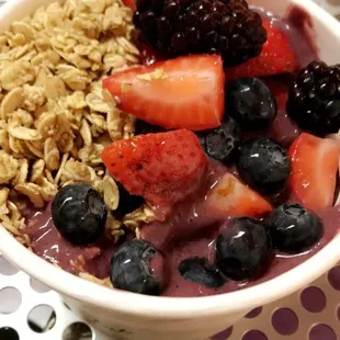 Açaí bowl $8.14 with tax