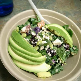 Made my own salad!  Super good