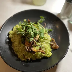 Spring Pea risotto
