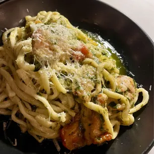 Pistachio Arugula Pesto Pasta