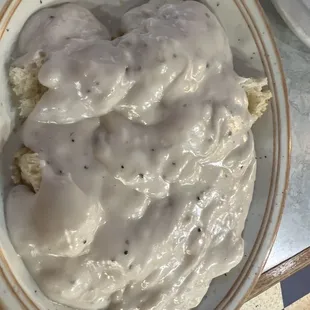 Biscuits and gravy